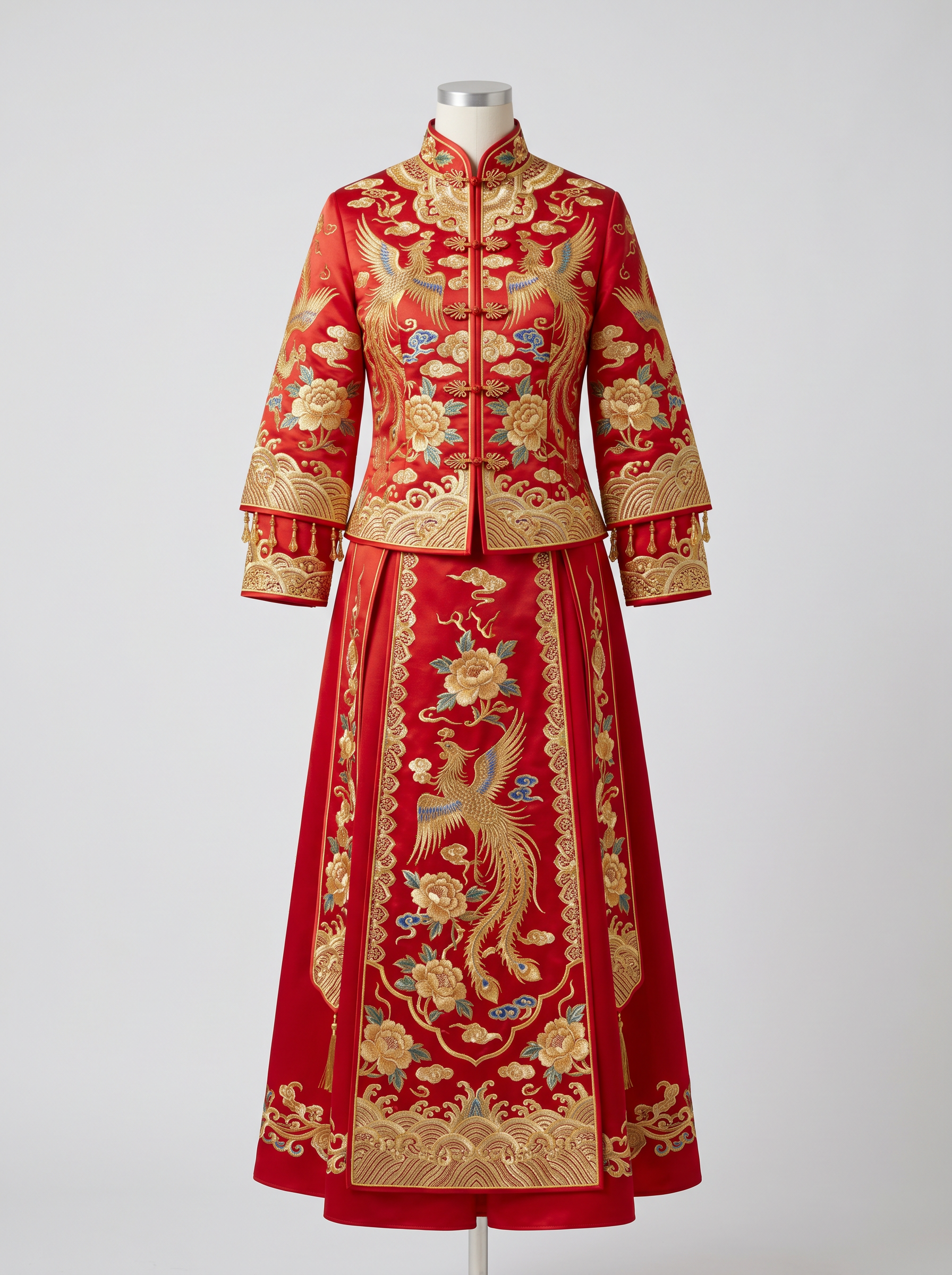 Qun-Kwa-Set · Porträtkleid