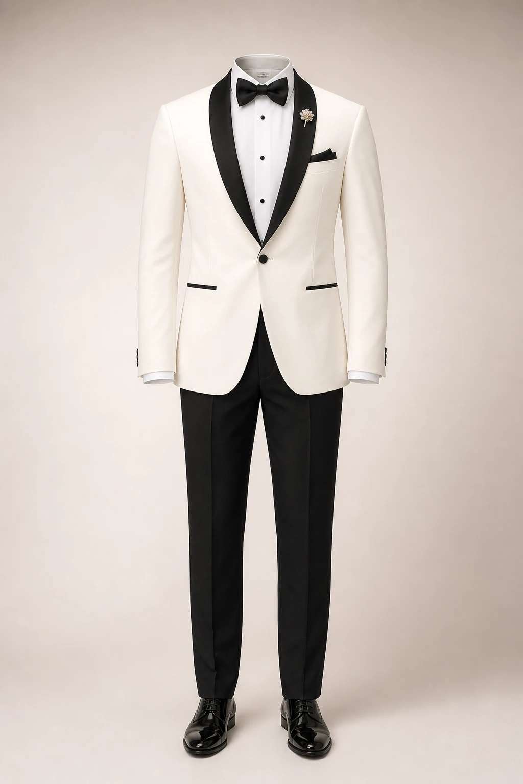 Esmoquin del novio · Retrato elegante