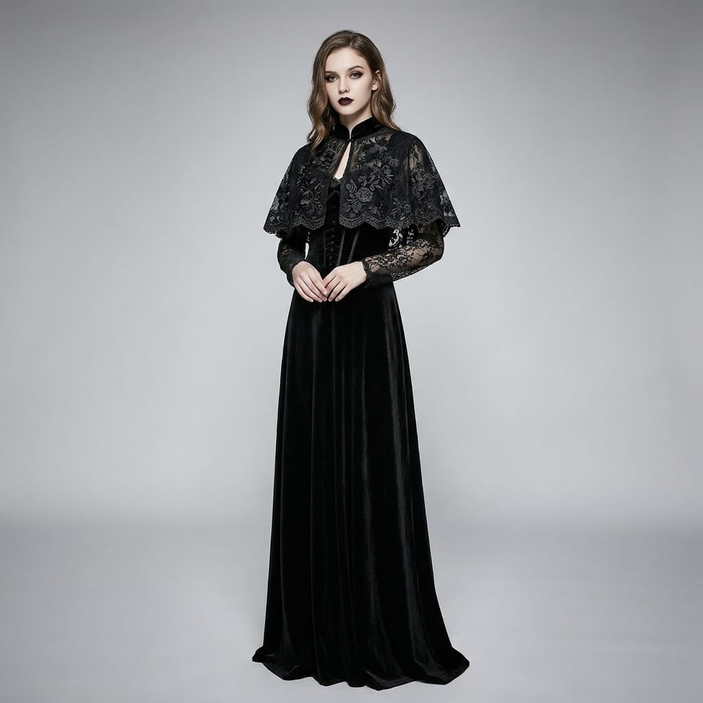 Glamour de Halloween · Look com capa