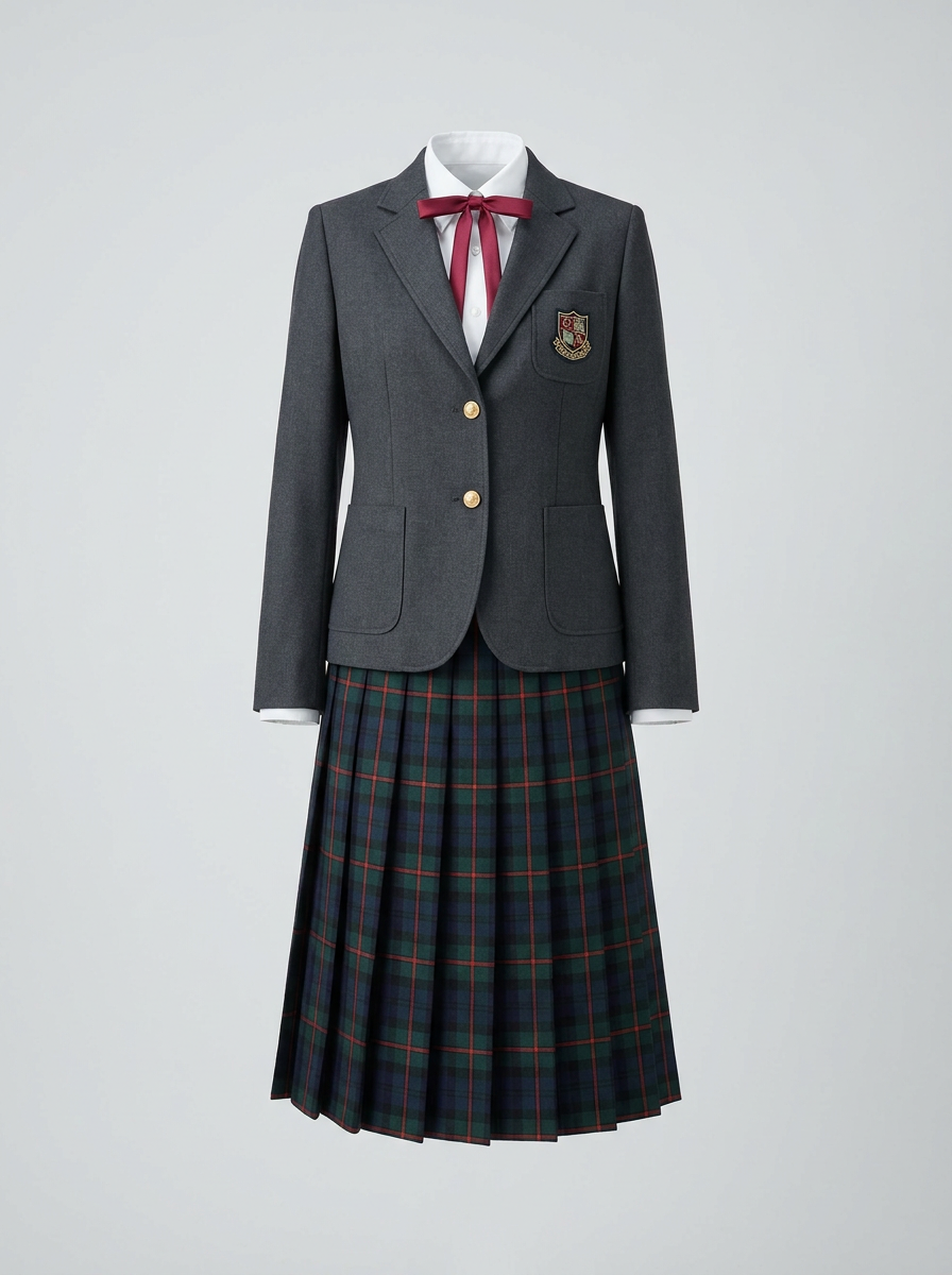 uniforme jk · Look corto editorial