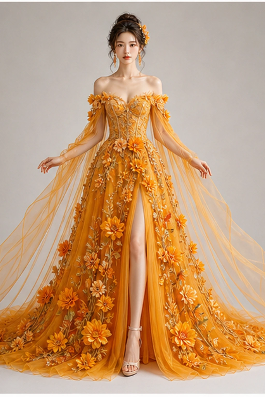 October Marigold Gown · ケープルック