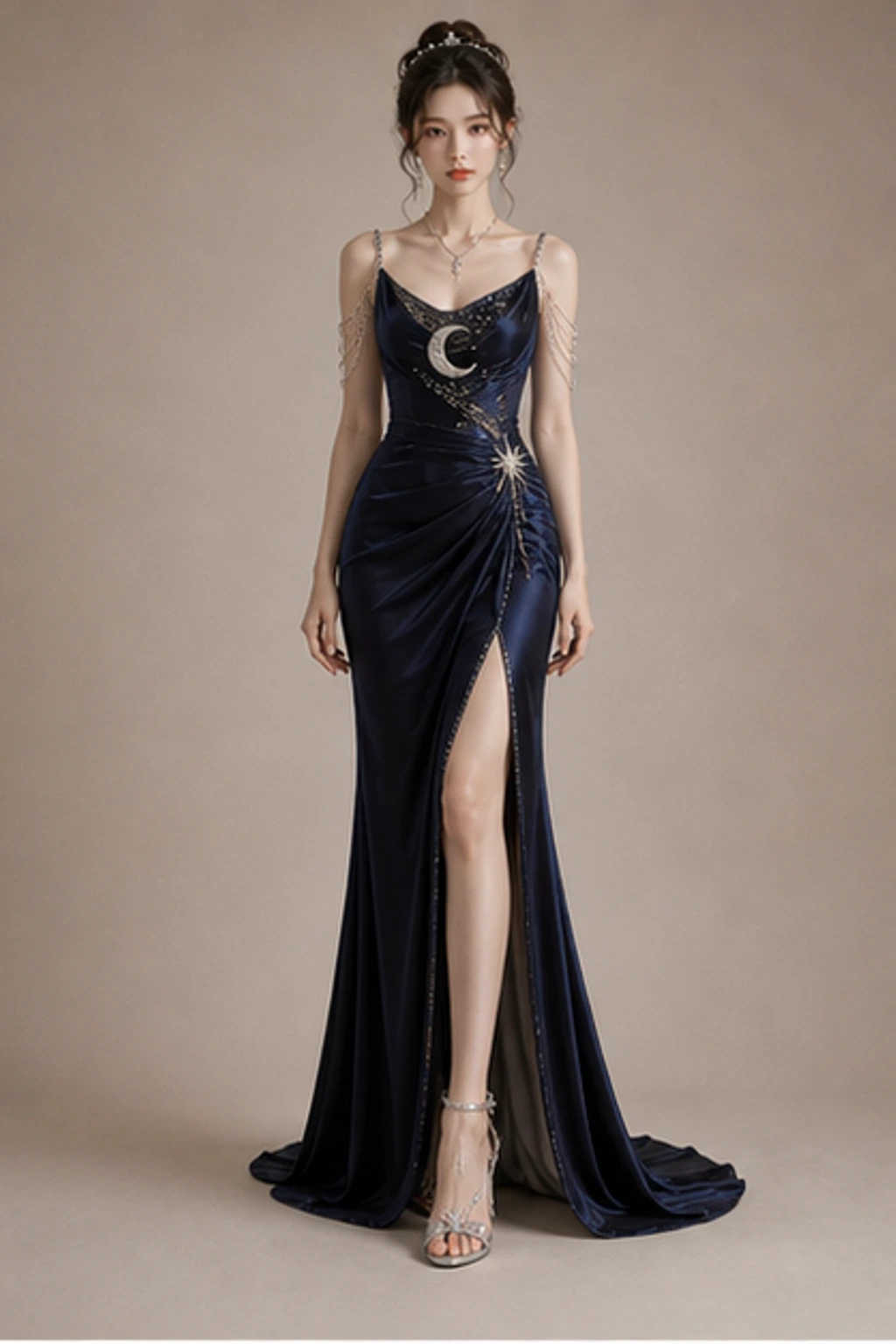 Moon Fairy Dress · Портретный силуэт