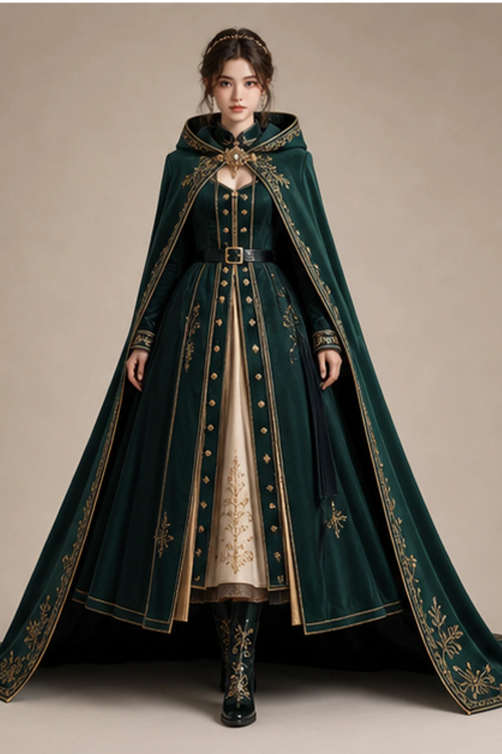 Enchanted Library Dress · ケープルック