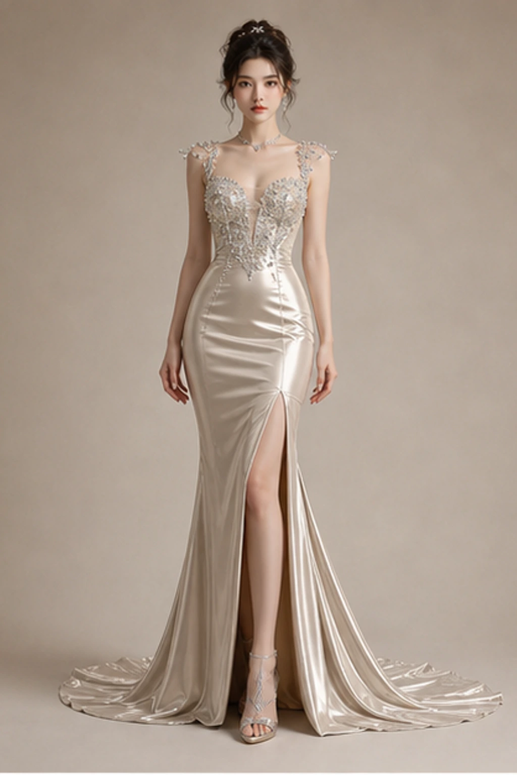 Crystal Staircase Gown · ポートレートドレス