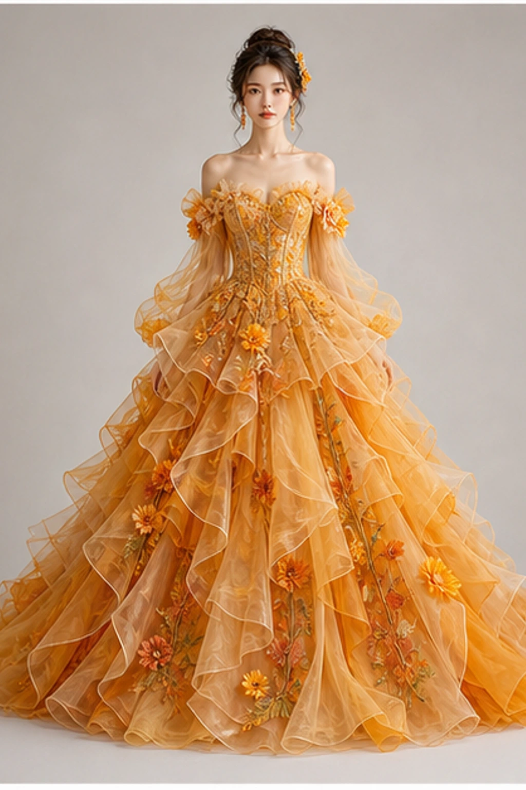 October Marigold Gown · ショート編集風