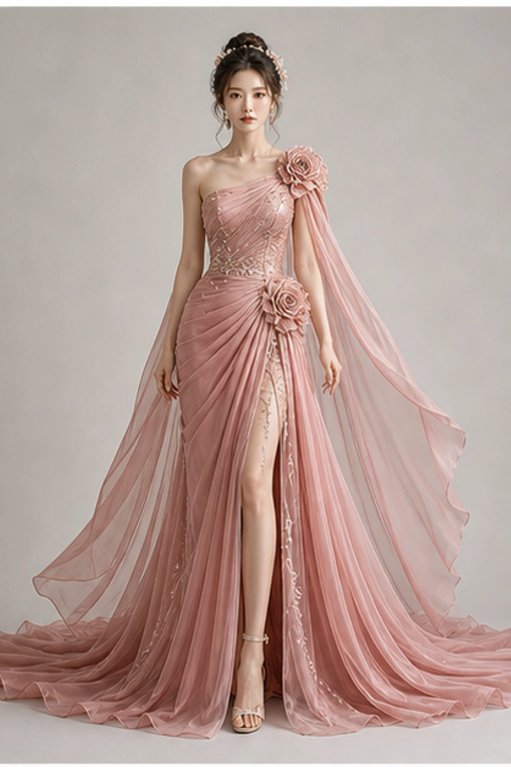 Libra Rose Balance Gown · Robe portrait