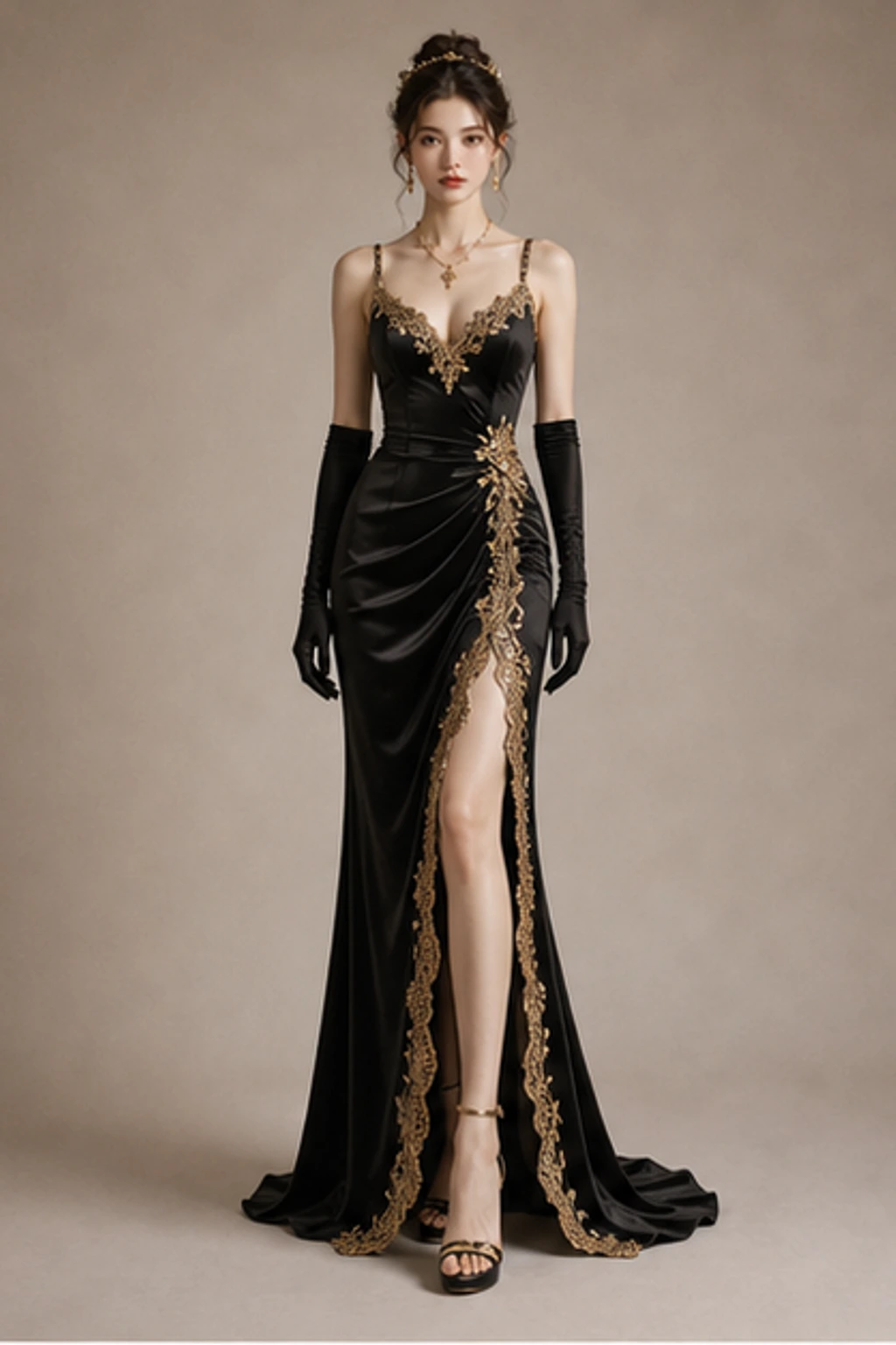 Venice Carnival Gown · Robe portrait