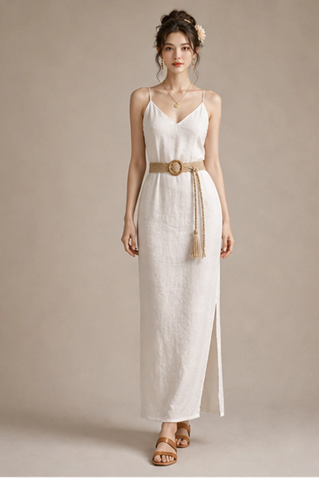 Bali Resort Maxi · Porträtkleid