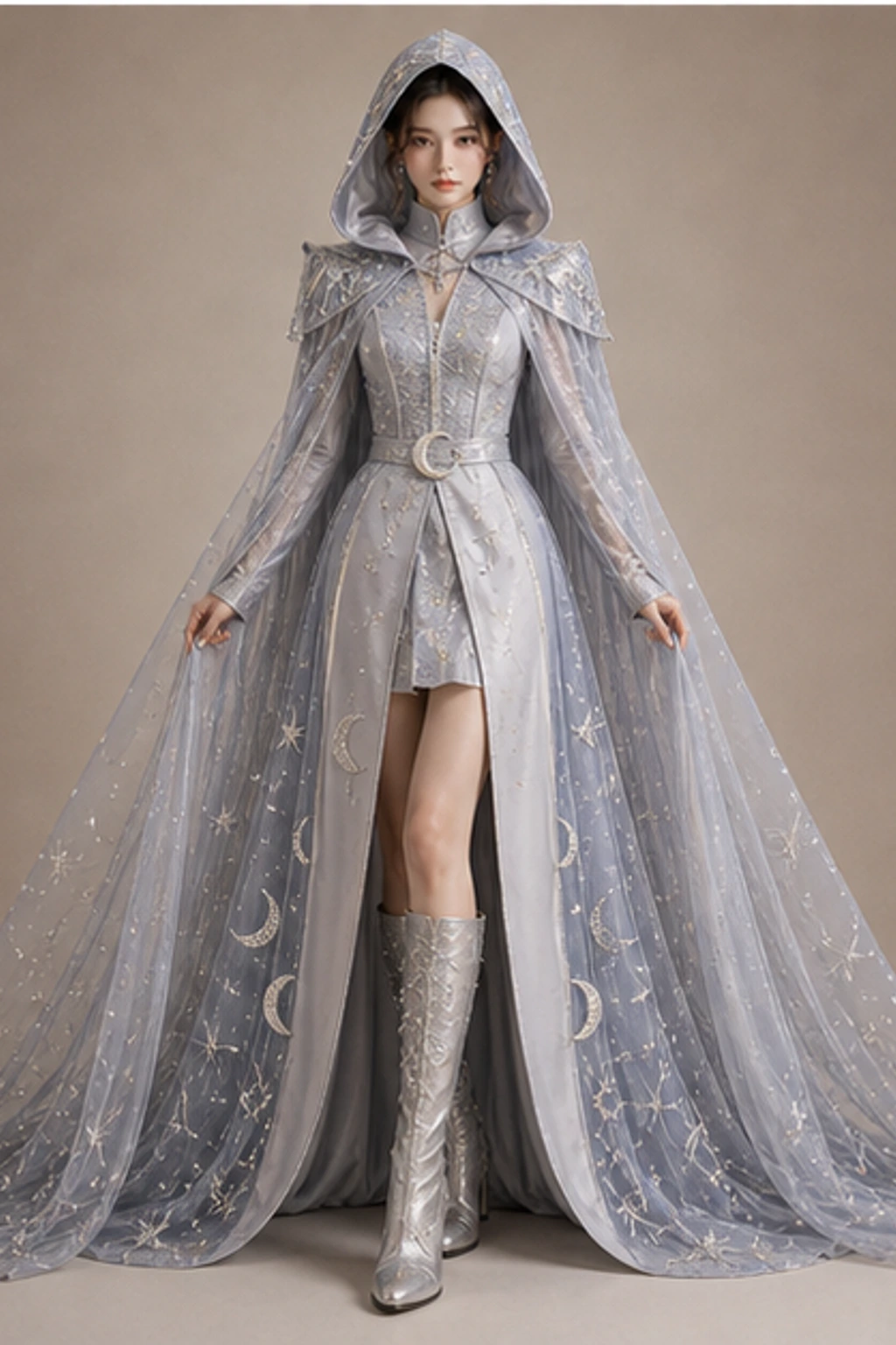 Moon Fairy Dress · Образ с кейпом