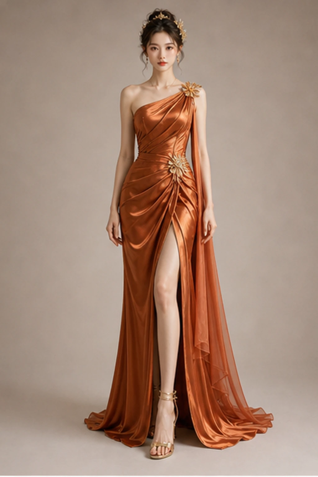 Sunset Fairy Dress · Portre elbisesi