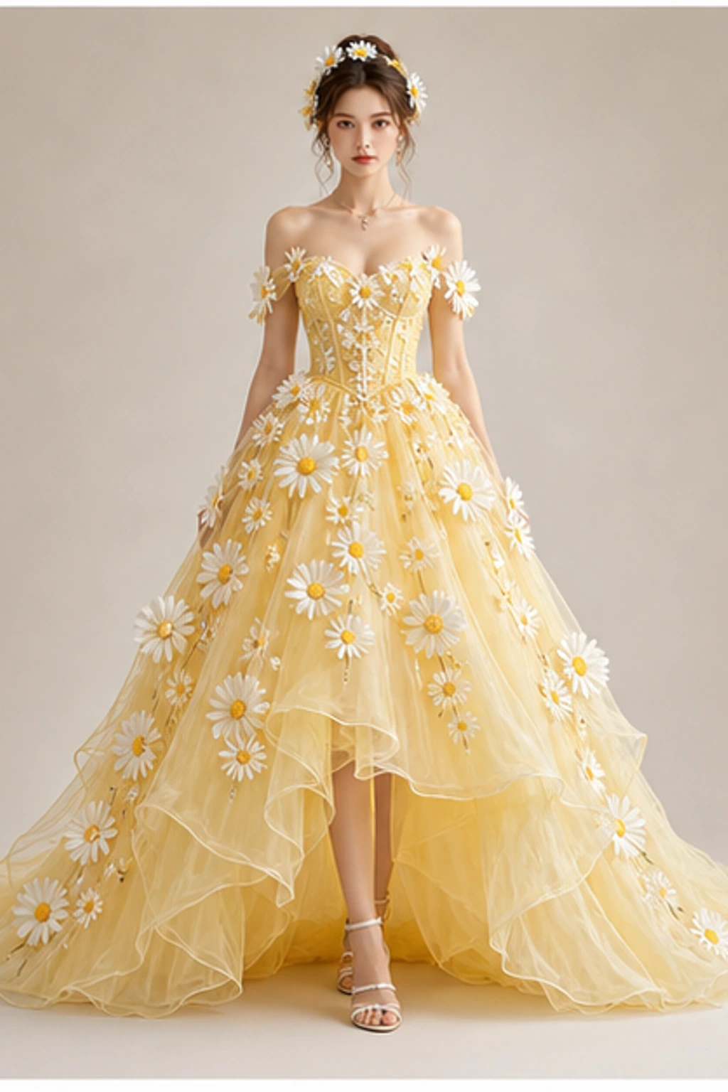 April Daisy Dress · Look corto editorial