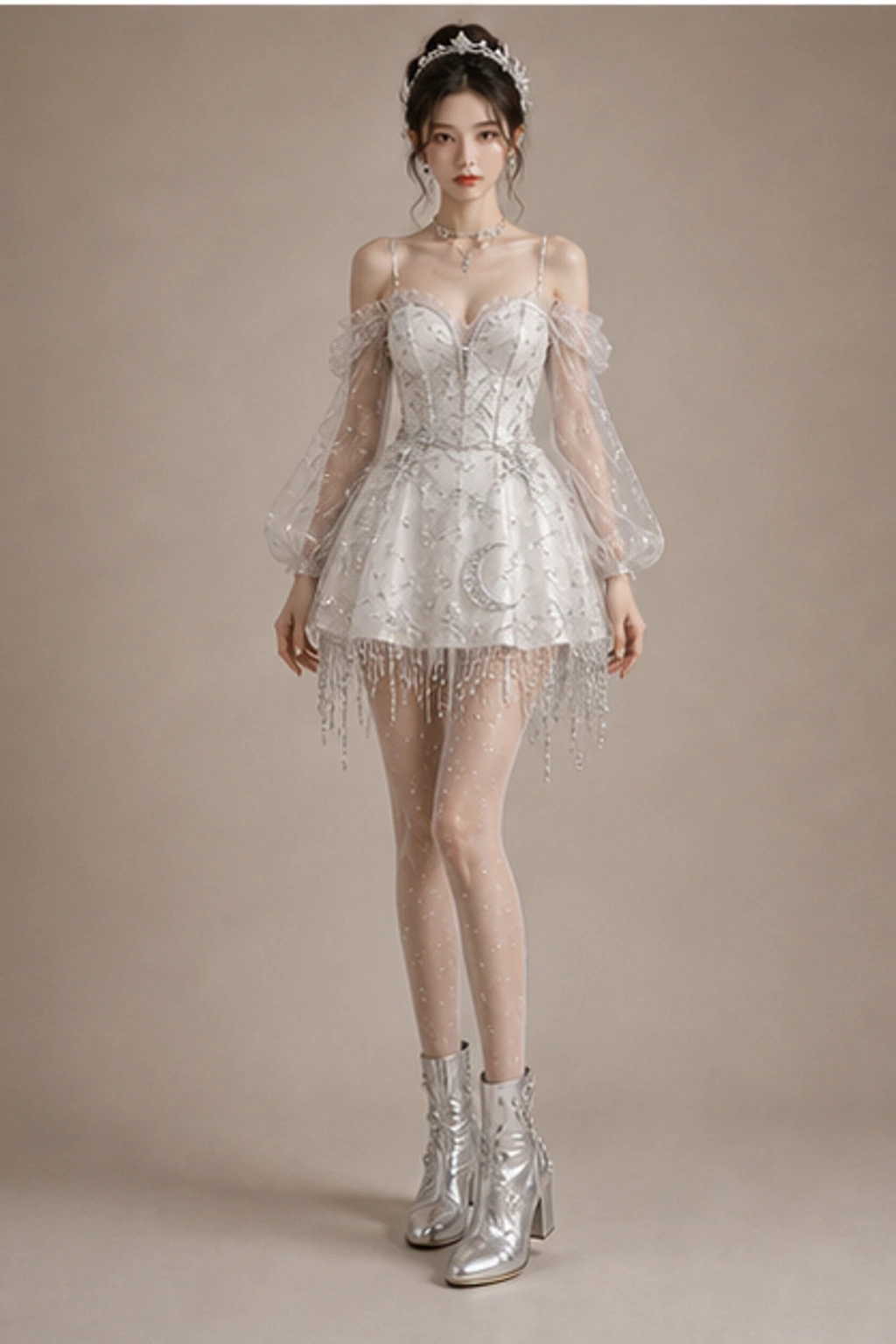 Moon Fairy Dress · Короткий editorial
