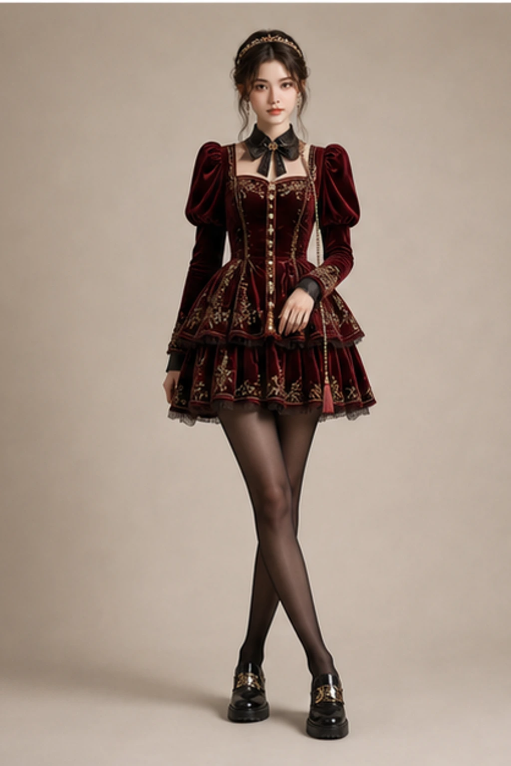 Enchanted Library Dress · ショート編集風