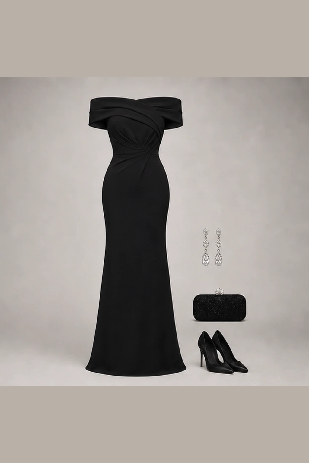 Convidada de casamento black-tie no inverno · Elegante