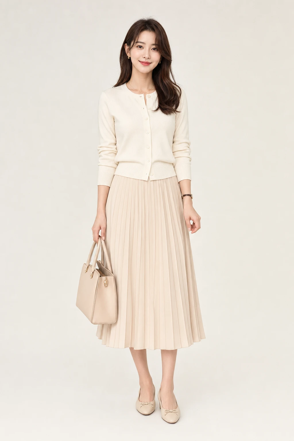 Look de oficina femenino · Retrato elegante