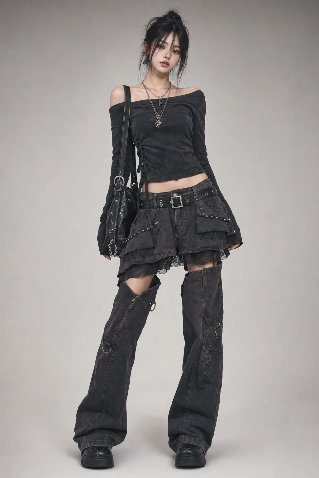 Style Acubi · Look cape