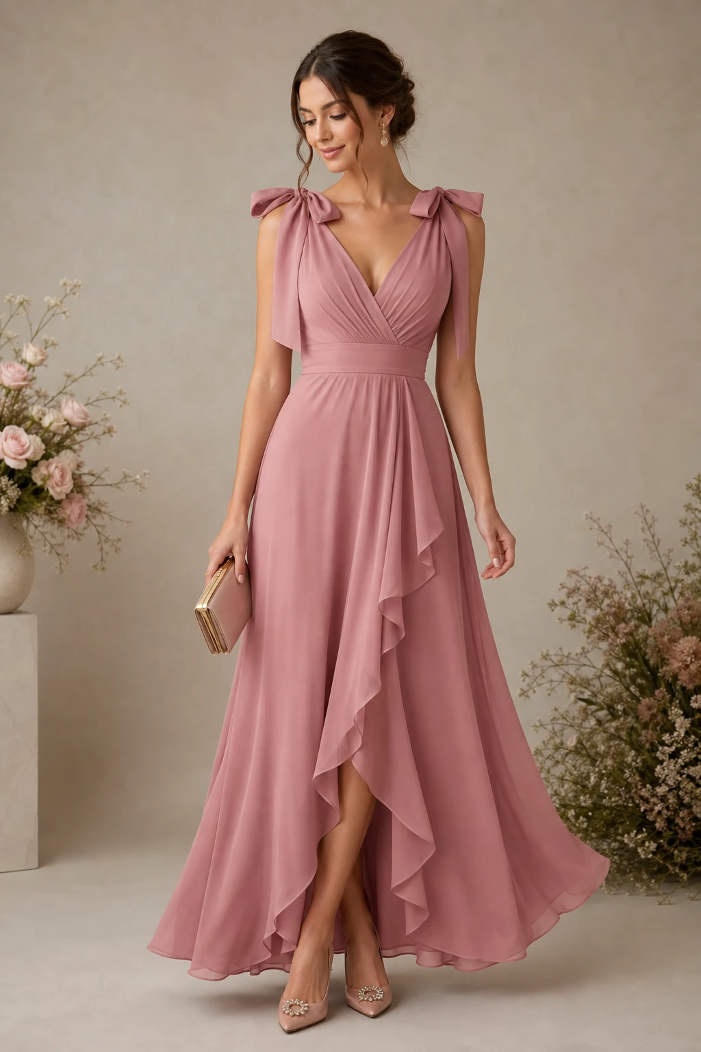 Hochzeitsgast · Porträtkleid