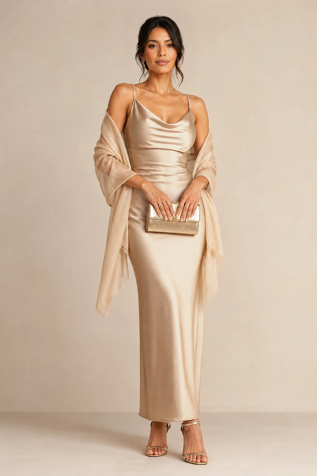 Hochzeitsgast · Cape-Look